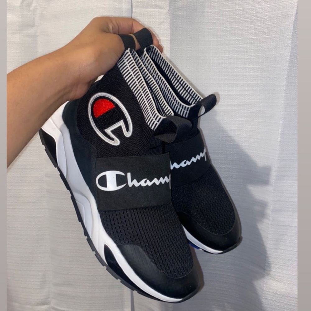 Mens Champion Rally Pro Athletic Shoe - Black